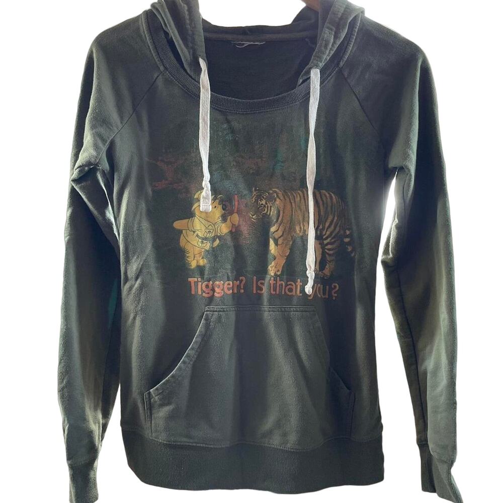 Vintage 90s Pooh Animal Kingdom “Tigger? Is that you?” Hoodie Adult Small